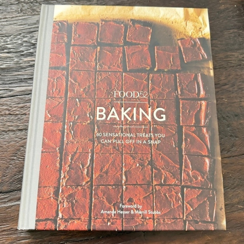Food52 Baking 60 Sensational Treats Cookbook OS Brown Hardcover Recipes‎ Gift